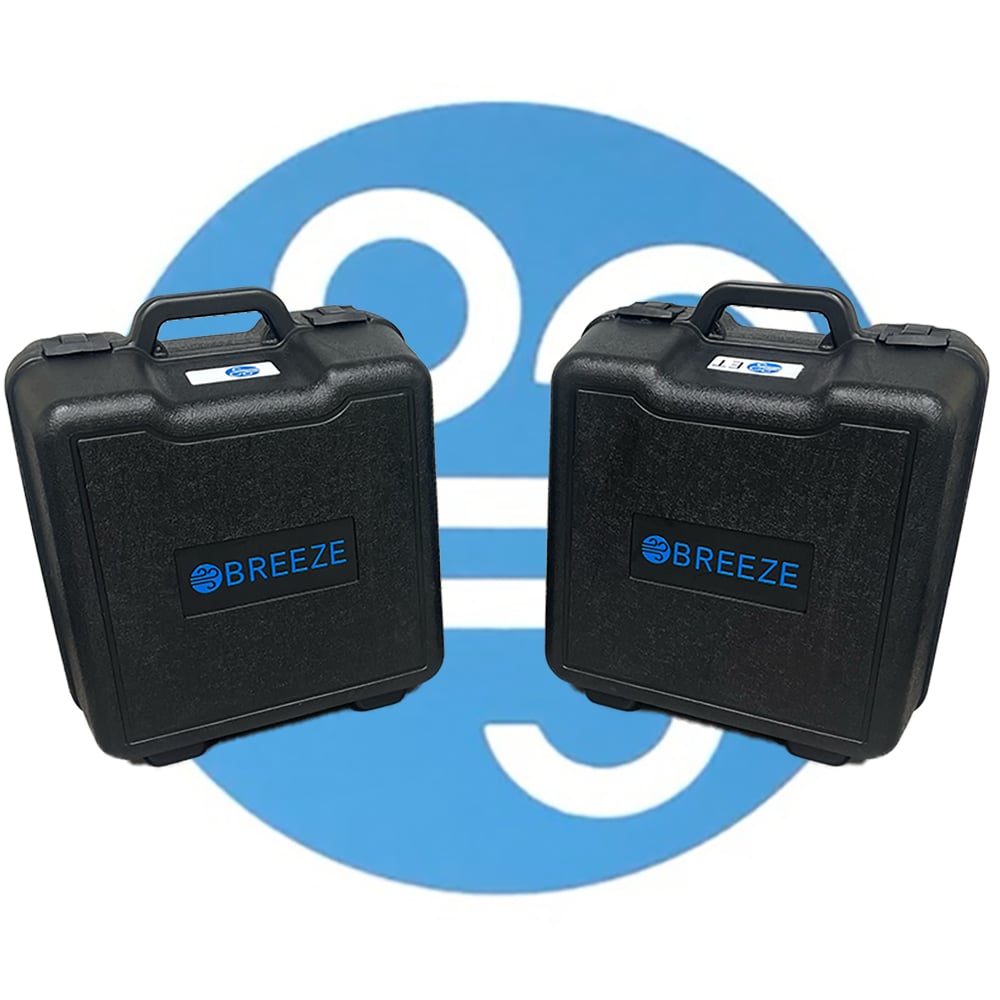 Breeze Single Unit Carrying Case for ET / ET Lite / Breeze Radon Monitor
